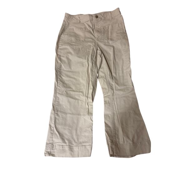Old Navy Pants - Gap high-rise wide leg size 10 off-white